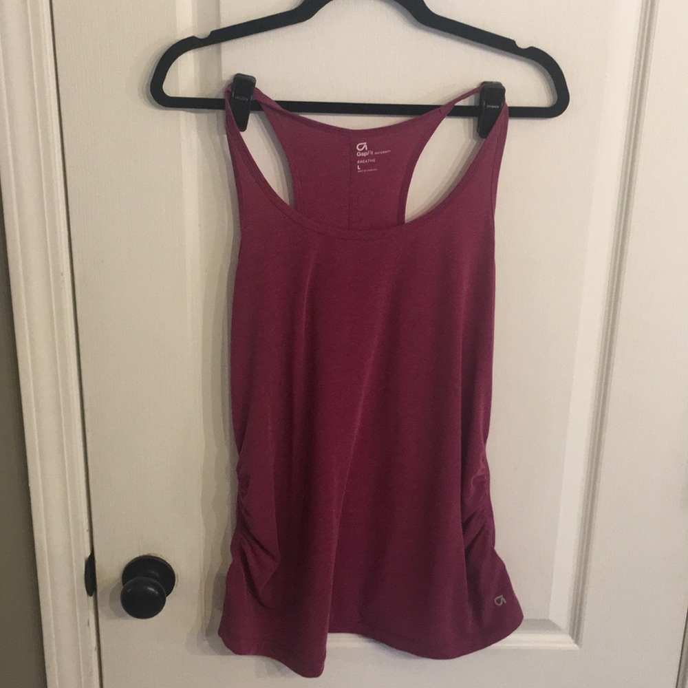 Gapfit maternity racerback tank.